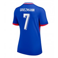 Frankrike Antoine Griezmann #7 Hjemmedrakt Kvinner EM 2024 Kortermet